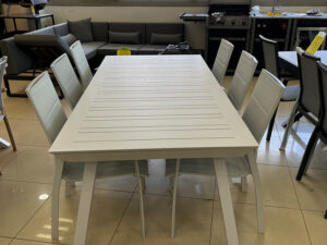 שולחן נפתח דגם עדן + 6 כסאות
